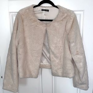 Faux Fur Fuzzy Coat